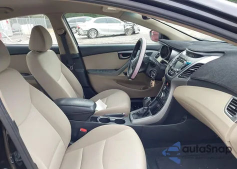 2014 Hyundai Elantra Se из США, поврежденный, VIN KMHDH4AE8EU107997